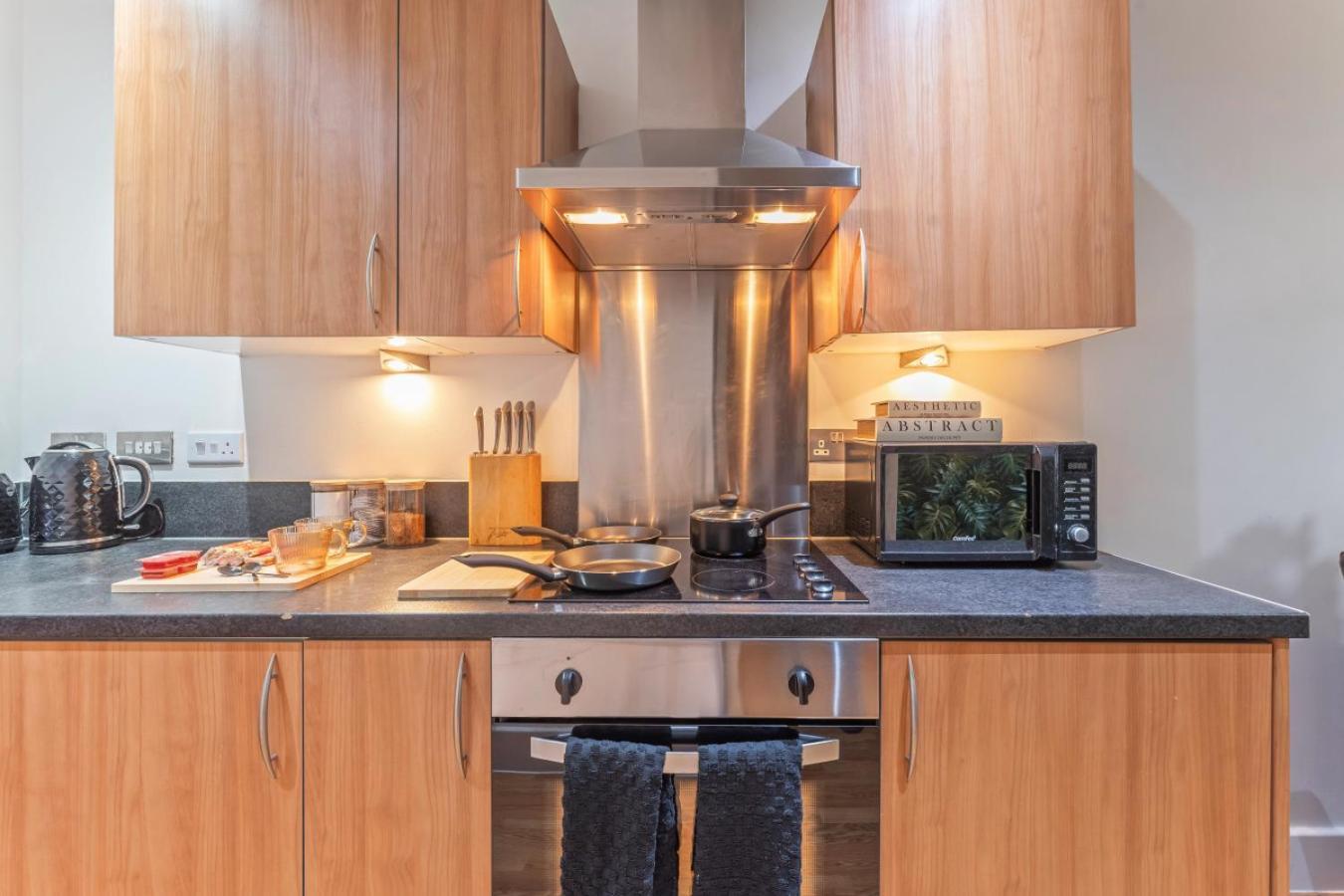 Apartment Modern 1 Bed Arcadian Balcony Birmingham